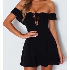 White fox dress